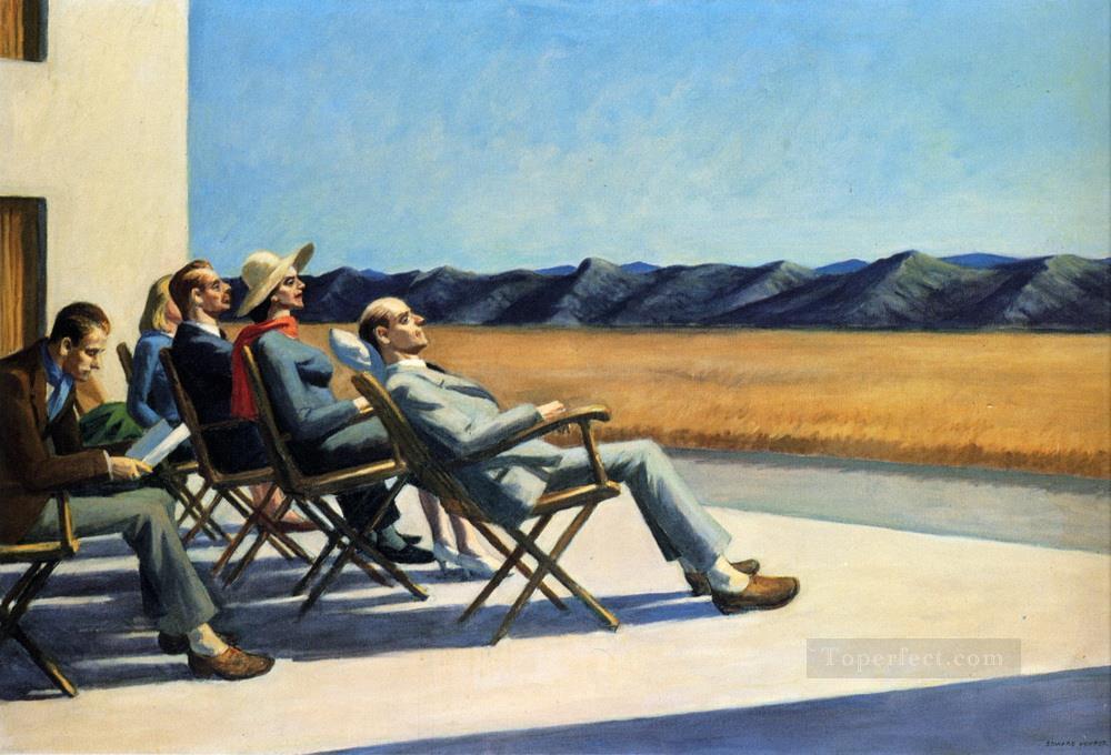 people in the sun Edward Hopper Oil Paintings